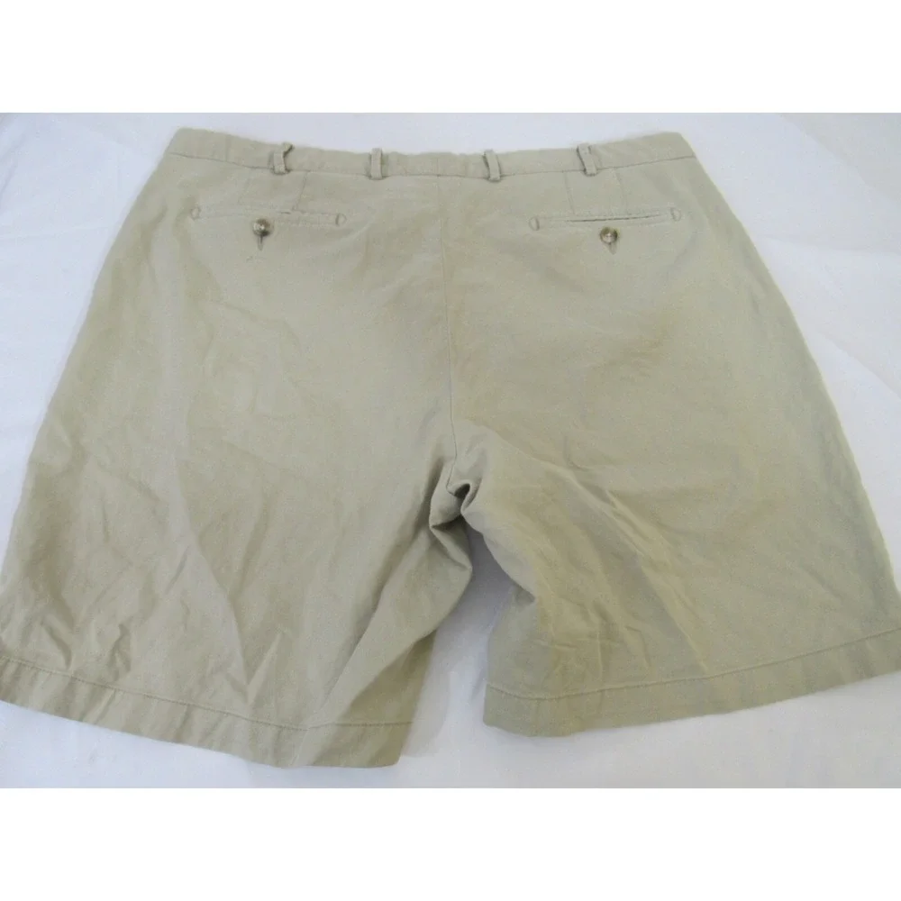 Peter Millar Khaki Tan Shorts Size 40 Cotton Blend